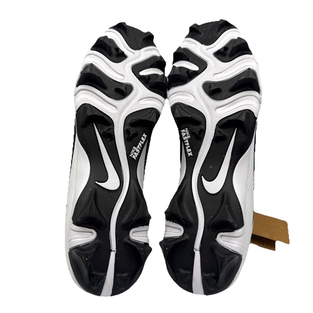 Nike Vapor Edge Shark 2 Football Cleats Black White Men's Size 13 DH5088-001 - Picture 9 of 10